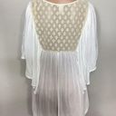 l*space New. L* white and cream lace coverup. S/XS. Retails $149 Photo 4