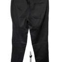 Laundry by Shelli Segal  Black Straight Leg Cotton Trouser Dress Pants 6 Photo 4