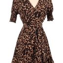 Blue Rain Cheetah Dress Medium Photo 0