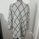 Apt. 9  Grey and White Cardigan Sweater Photo 4