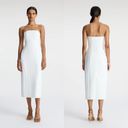 A.L.C. NEW NWT  Elizabeth Strapless Midi Dress In White Photo 1