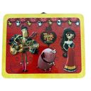 Betty Boop Book of Life Red Lunch Box Metal Bag  Kidcore Día de los Muertos Rare 8x6x3.5 Photo 0