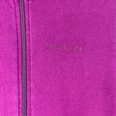 Bebe Vintage Y2K Purple Rhinestone Mockneck Pullover Full Zip Fitted Sweatshirt Photo 5