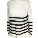 All Saints Lune Lightweight Wool Blend Sweater with Black Stripes Size S NW Photo 2