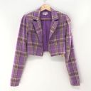 superdown  Dione Blazer Skirt Set in Purple XS Photo 2