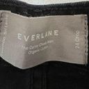 Everlane  24 The Curvy Cheeky Jean Black Crop High Rise Straight Leg Washed Black Photo 4