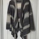 Tommy Bahama Tilson Sweater‎ Open Knit Cardigan Wool Mohair Gray Women’s Large Photo 0