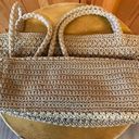 The Sak  Terra Stripe Riviera Crochet Tote Shoulder Bag (3424) Photo 5