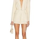 Alexis Alek Belted Blazer Jacket Ivory sz Small $850 Photo 0