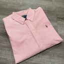 Ralph Lauren Pink Button Down Shirt: Blouse Photo 3