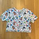 Cartoon Network Powerpuff Girls Cropped T-Shirt Print Y2K Small Photo 1