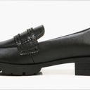 Life Stride  London Black Faux Leather Loafers size 9W Wide Width Women Shoe Photo 2