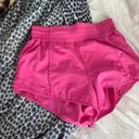 Lululemon Hot Pink Hotty Hot Shorts Photo 0