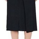 Helmut Lang  Navy Blue Wrap Midi Skirt | Size 4 Photo 1