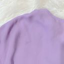 Harvé Benard Harve Benard Purple and Gold Short Sleeve Blouse Photo 3