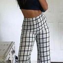 Princess Polly Euros Pants Black White Photo 0