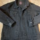 Boom Boom Jeans Black Denim Jacket Photo 2