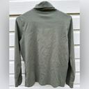 L.L.Bean  Top Turtleneck Pullover Long Sleeve Shirt Green Women's M Photo 1