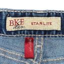 BKE  denim Starlight stretch cut off shorts size 24 Photo 5