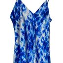 Cami NYC  Blue Raven Tie Dye Silk Midi Slip Dress Photo 3