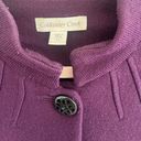 Coldwater Creek Cold Water Creek 12 Purple Knit Blazer Jacket Photo 5