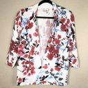 Christopher & Banks  Floral button up cardigan S Photo 0