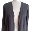 The Loft  Outlet Cardigan Sweater Gray Purple Long Sleeve Open Front Size XXL NEW Photo 1