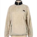 Zyia  Large Ivory Fuzzy Sherpa Pull Over Active Gear Warm Loungewear Photo 0