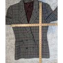 American Vintage Vintage Prisma Houndstooth Multicolored Tweed Black and White Blazer Photo 4