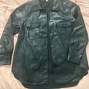 Leather Jacket Black Size M Photo 0