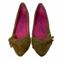 blowfish  Guppy Love SINTETICO Brown Bow Pointed Flat ballet Summer Shoes 6.5 Photo 1