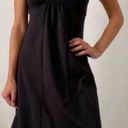 Patagonia  Womens Black Corinne V Neck Sleeveless Athletic Dress Size Medium Photo 0