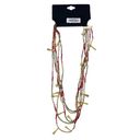 Torrid NEW  Multilayered Beaded Necklace with Tassels Burgundy Olive Gold Boho Photo 3