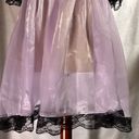 Dolls Kill Widow  Puff Sleeve Organza Babydoll Dress Harness Photo 3