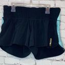 Pearl Izumi  Black & Turquoise Athletic Shorts Photo 0