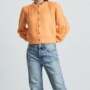 Everlane The Cloud Cardigan, Papaya, Wool Sweater, Size XS Photo 3