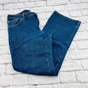 Dickies  Relaxed Fit Flannel Lined Jeans Women's Size 12 Regular Blue High Rise Photo 0