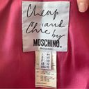 Moschino  Cheap & Chic Hot Pink Button Up 2 Piece Skirt Set Size 10 Photo 7