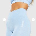 Gymshark adapt marl seamless leggings powder blue Photo 1