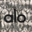 Alo Yoga Grey Tie Dye Shopper Tote Bag One Size Photo 2