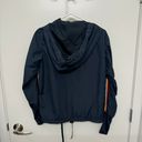 Zyia Active Rainbow Hooded Zip Up Wind Breaker Jacket Photo 6