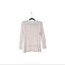 Ann Taylor LOFT 100% Cotton Light Pink Knit Tunic Sweater Photo 5