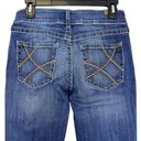 Ariat  Trouser Copper Ella Electric Lady Wide Leg Jeans 28 L Long 28x33 Blue Photo 3