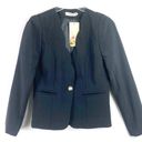 Edge SHI LONG FASHION Black Lettuce  Blazer Photo 10