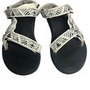 Teva  Original Universal Sandal Size 7 Boomerang White Gray Aztec Slide sz 7 Photo 6