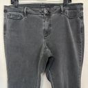 J.Jill  Womens Mid Rise Slim Ankle Jeans 14 Gray Denim Comfy Stretch Photo 3