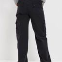 American Eagle Outfitters Black Snappy Stretch Baggy Cargo Jogger Photo 1