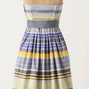 Anthropologie Maeve paraiso strapless dress Size 4 Petite  Photo 1