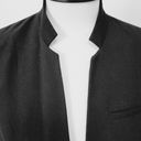 American Eagle  black notch collar blazer size xs Photo 2