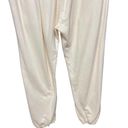 Citizens of Humanity  Laila Casual Fleece Pants Joggers Twilight Cream Size Large Photo 8